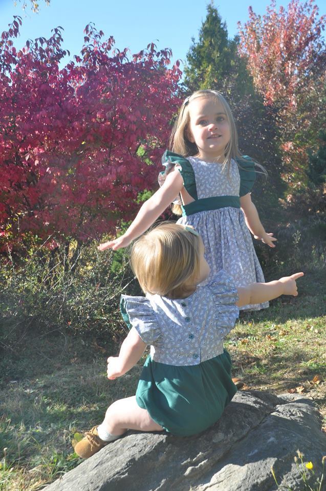 Polly Baby Pinafore & Romper