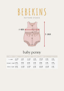 Penny - Baby Romper, Dress & Pinny