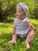 Load image into Gallery viewer, Penny - Baby Romper, Dress &amp; Pinny
