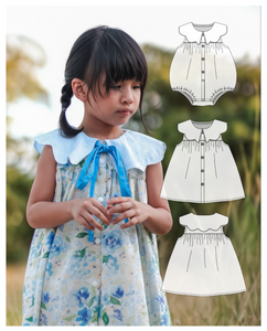 Violet Baby Dress & Romper