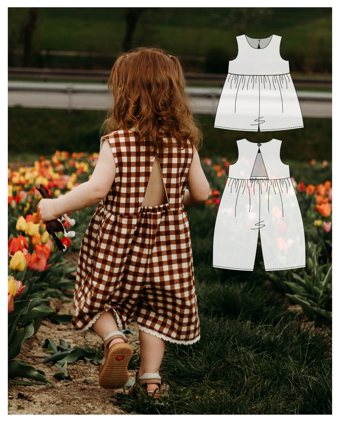 Rosalie Romper - Baby - NEW!!!