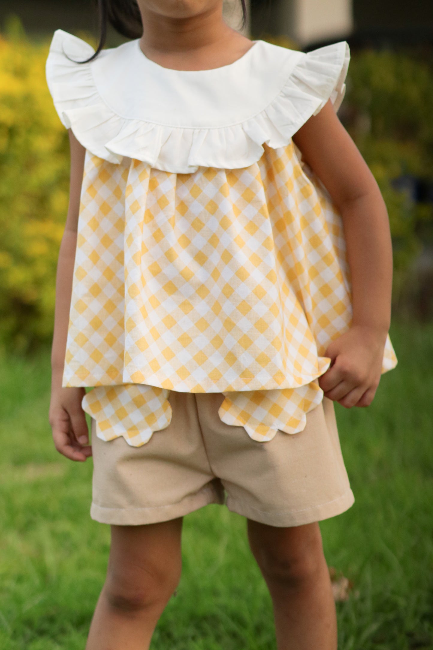 Dahlia Baby Dress, Top & Romper