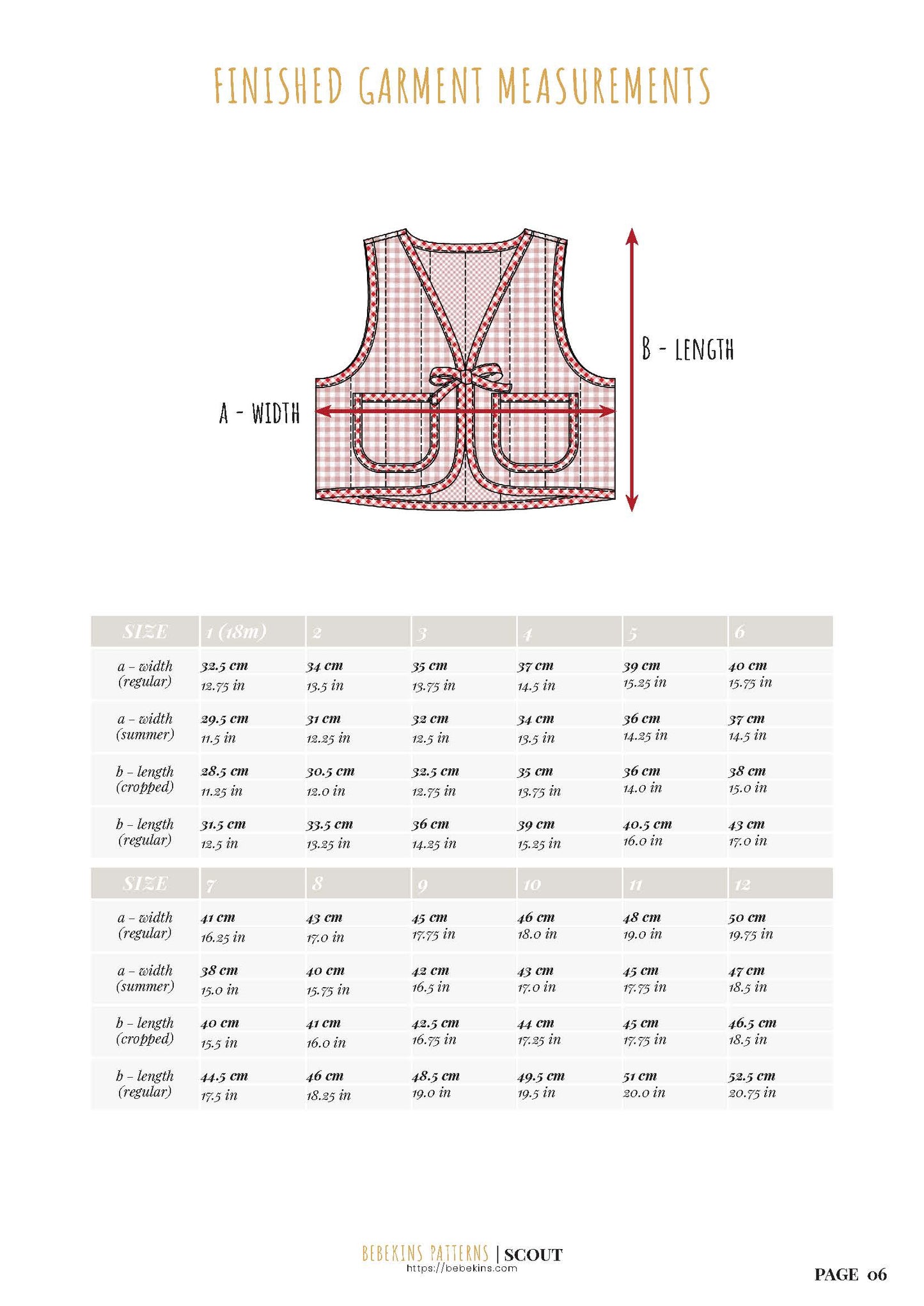 Scout Vest - NEW!!!