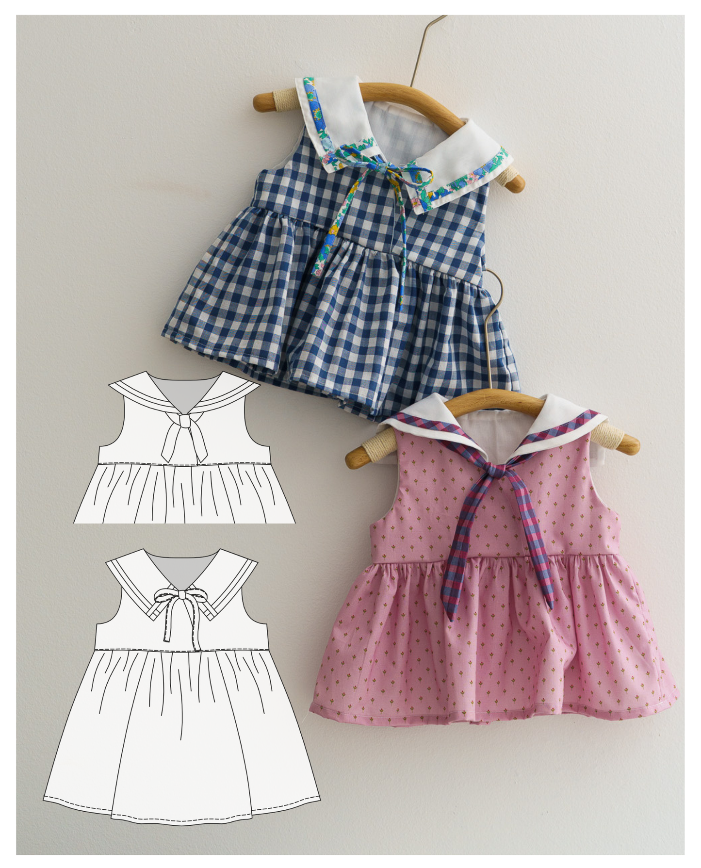 Sally Sailor Dress & Top - NEW!!!