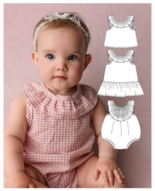 Dolly Baby Top, Dress & Romper - NEW!!!