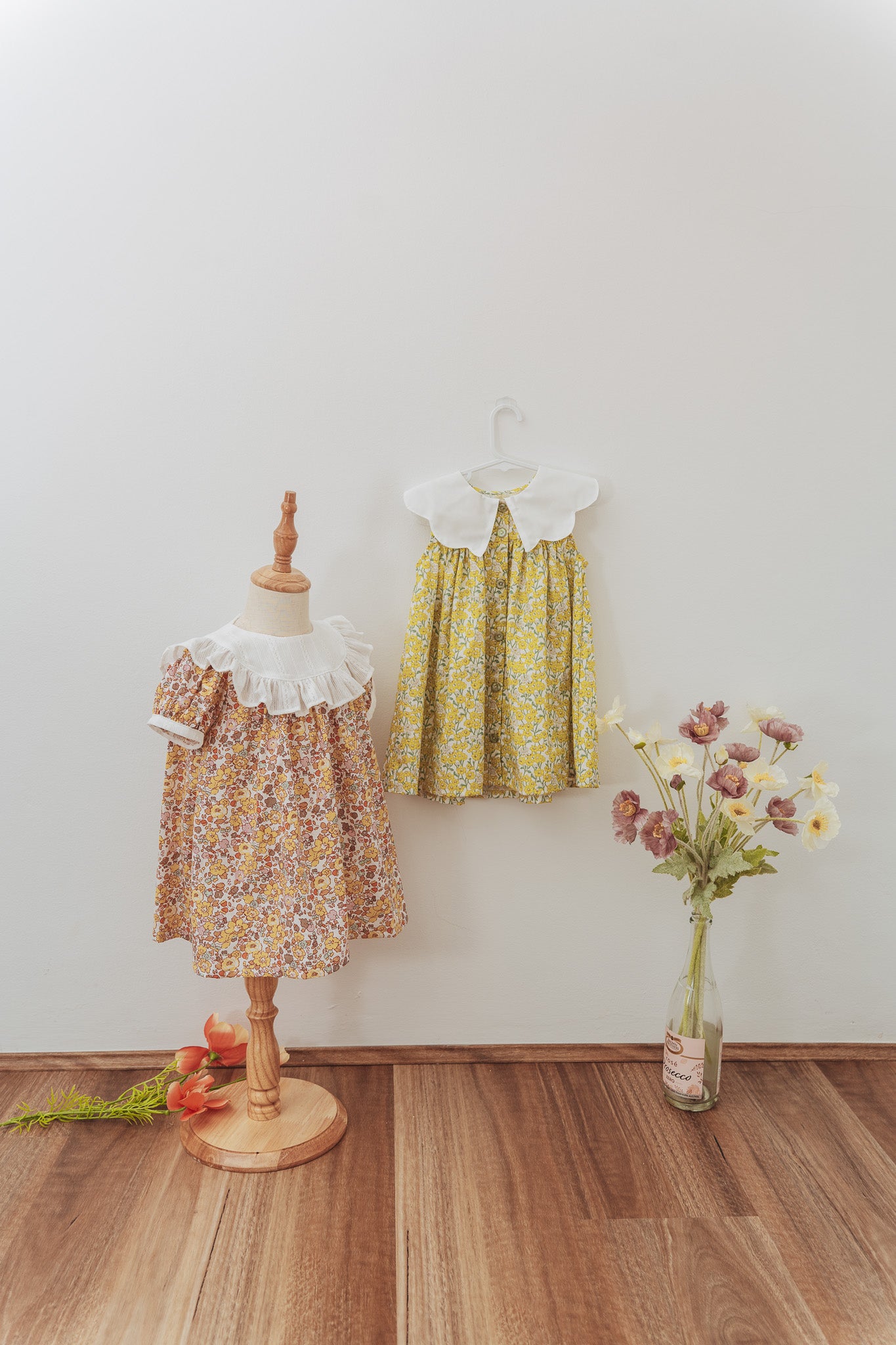 Dahlia Baby Dress, Top & Romper