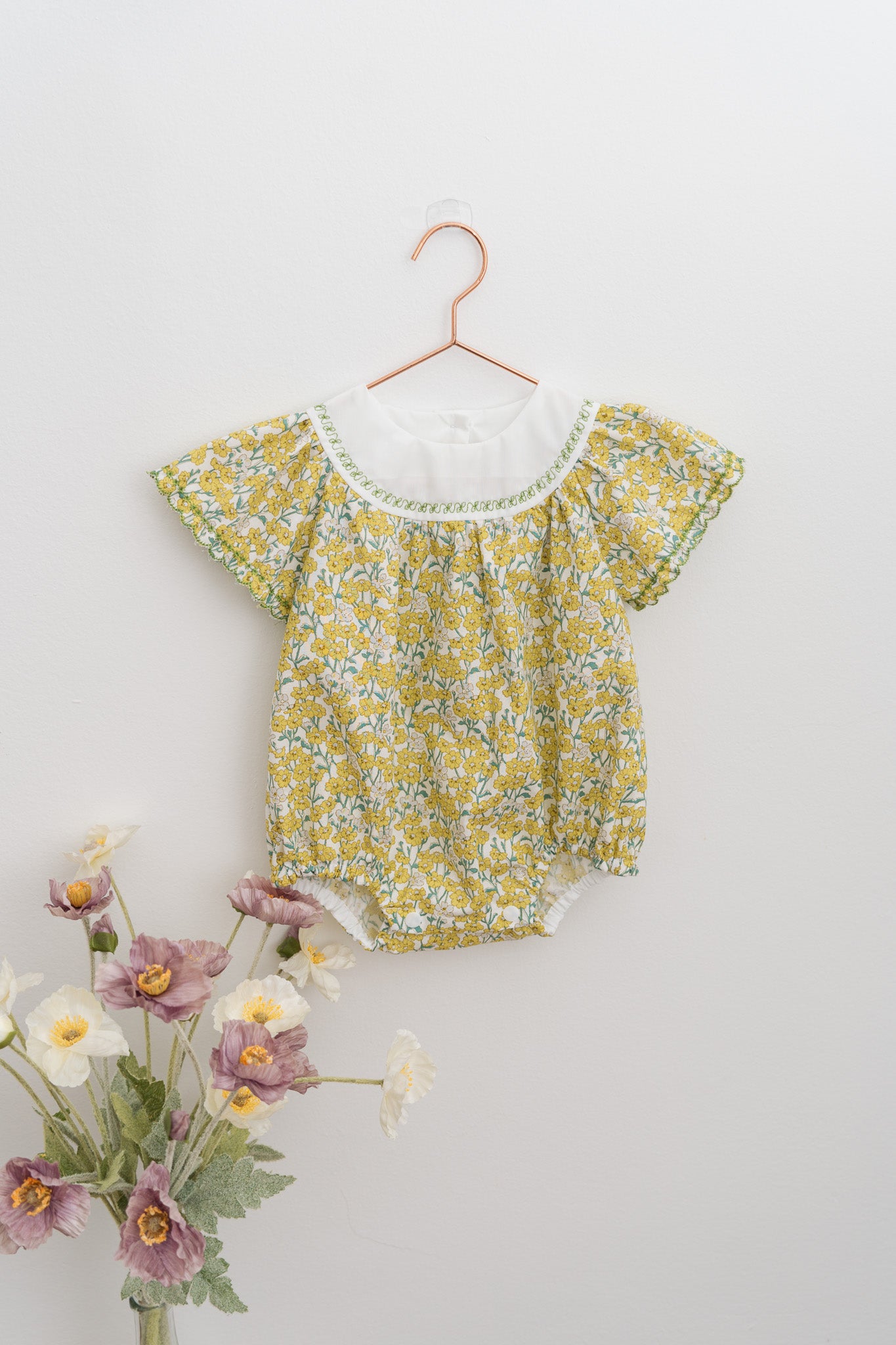 Dahlia Baby Dress, Top & Romper