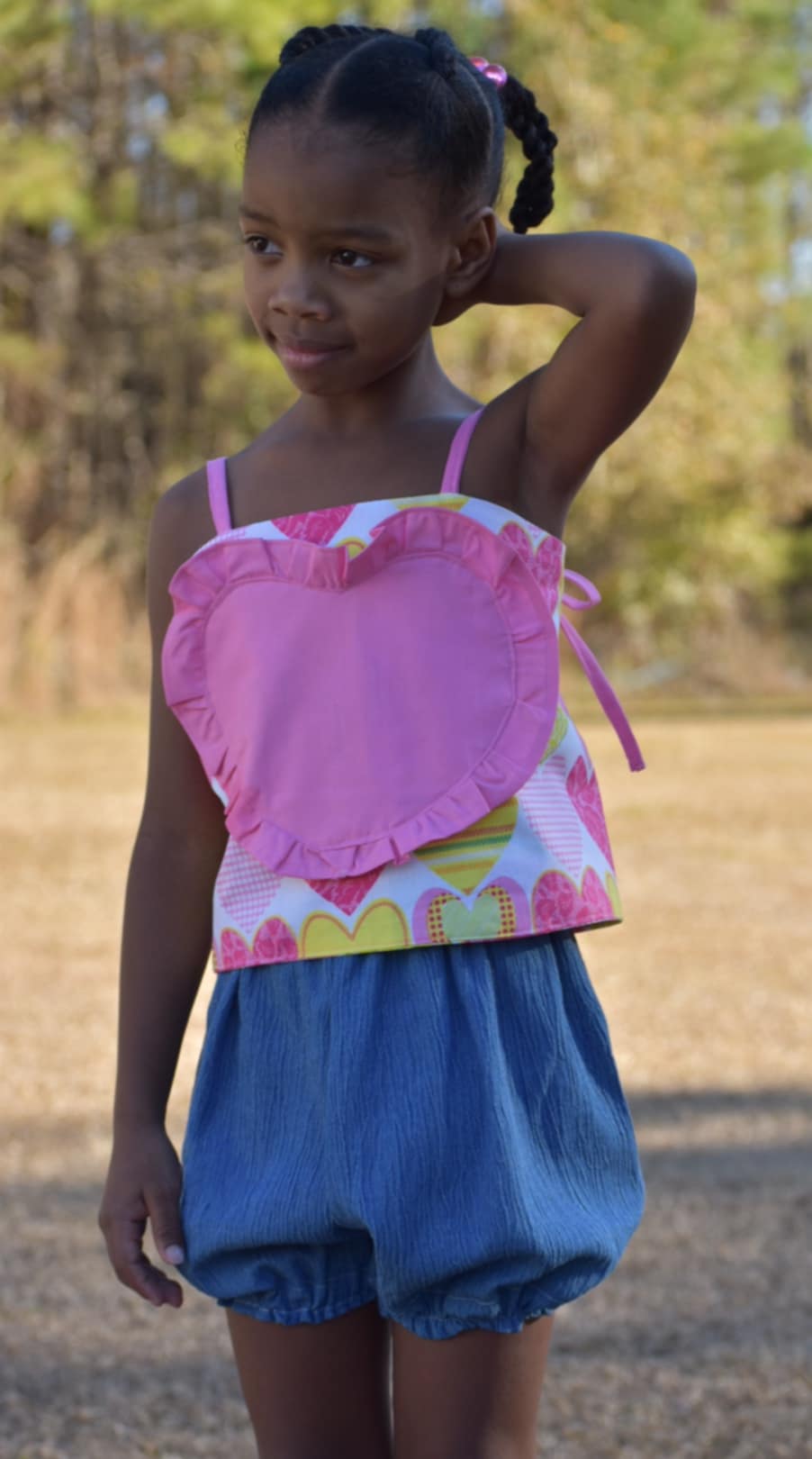 Esme Heart Bib - FREE WITH PURCHASE