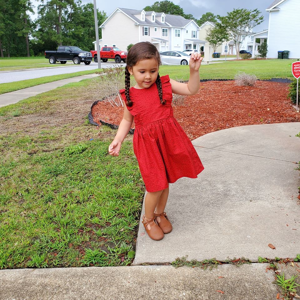 Robyn Ruffle Dress & Top