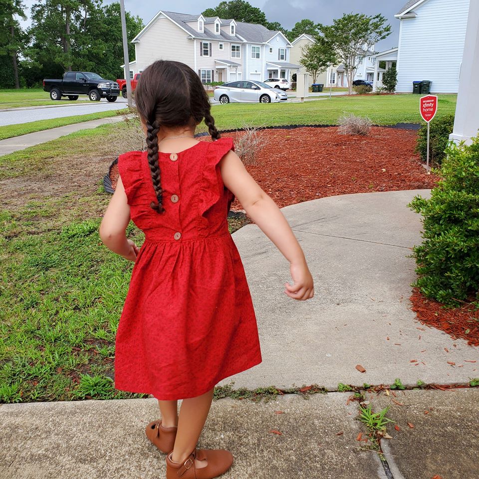 Robyn Ruffle Dress & Top