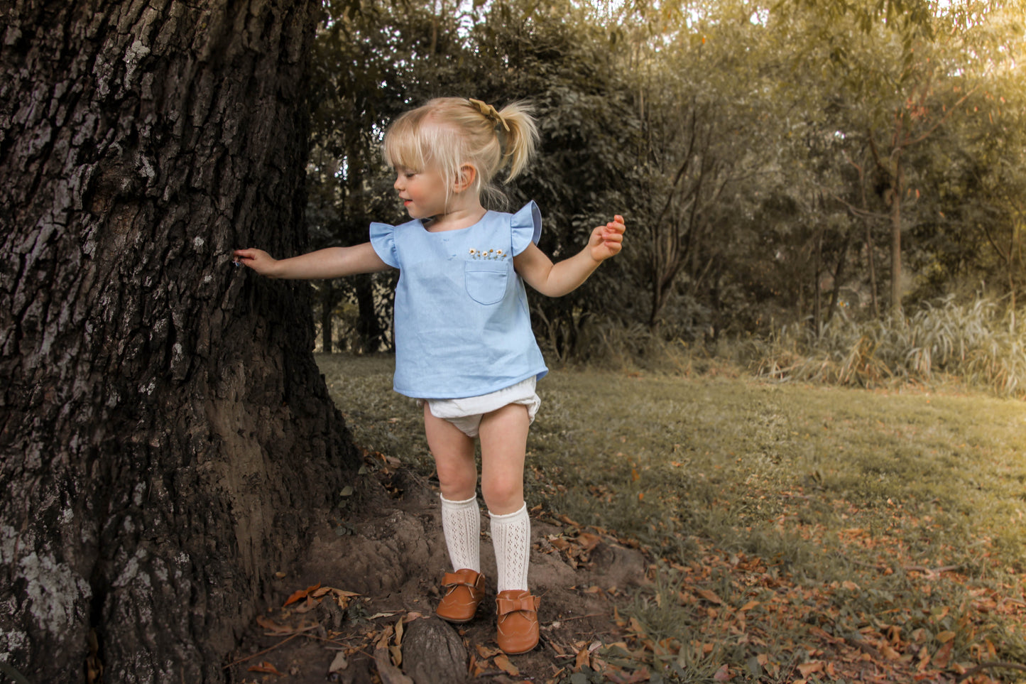 Millie Baby Dress, Top & Romper