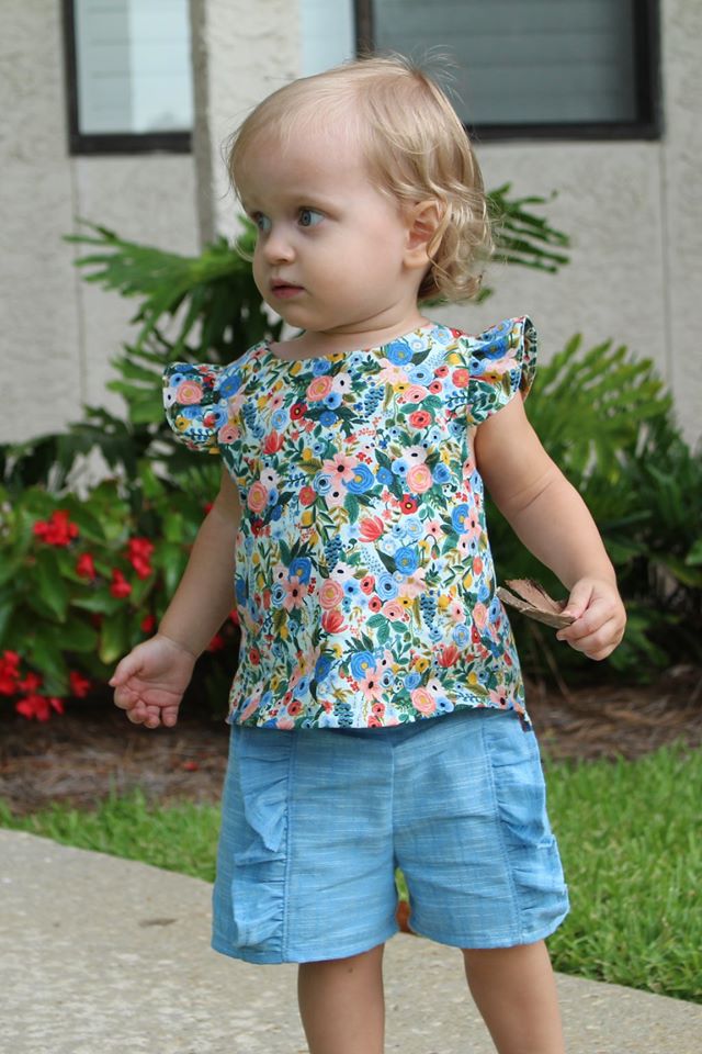 Millie Baby Dress, Top & Romper