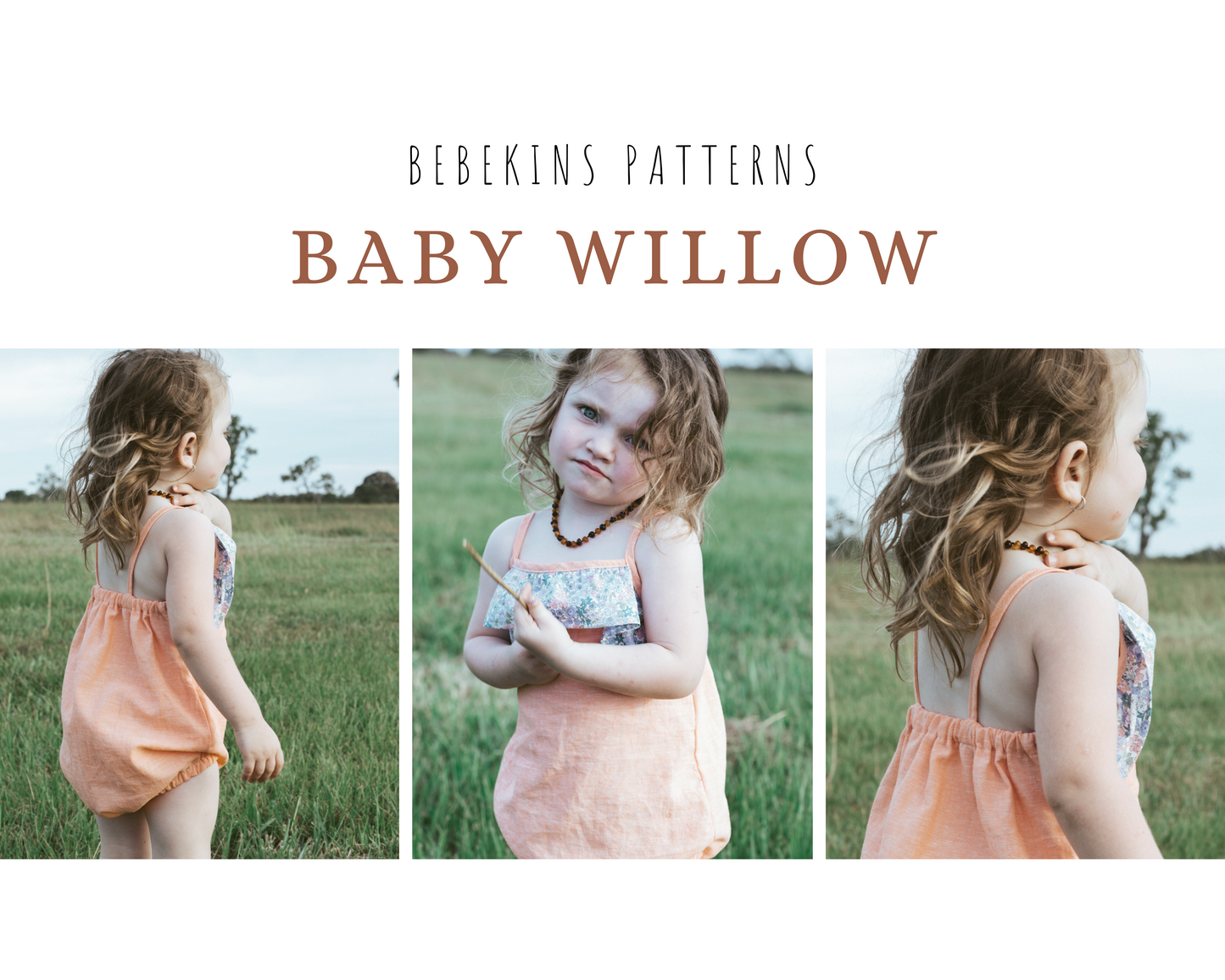 Willow Baby Dress, Top & Romper