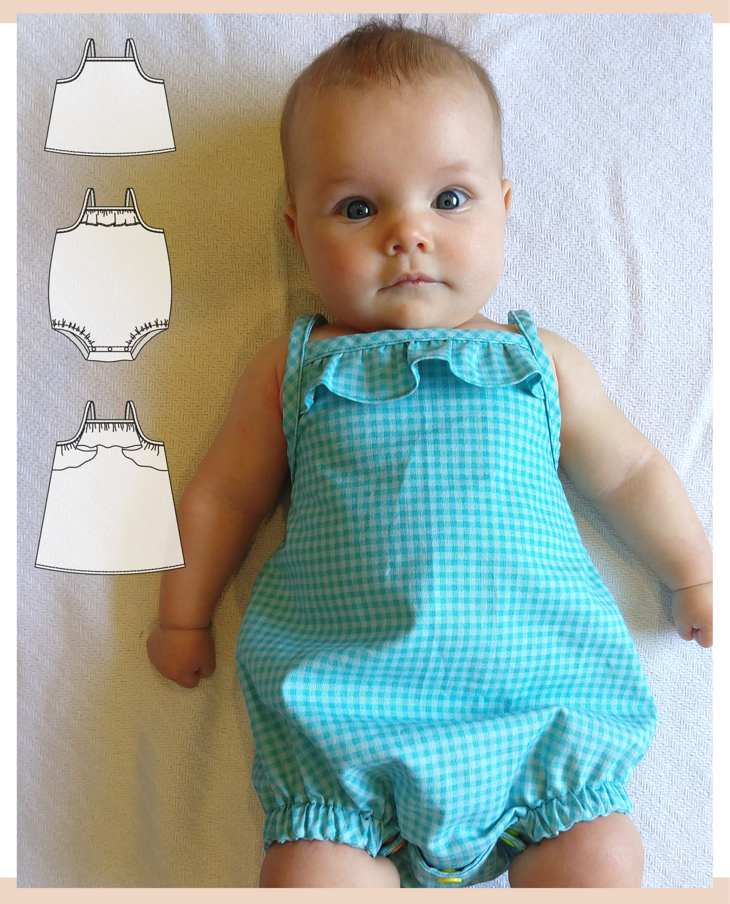 Willow Baby Dress, Top & Romper