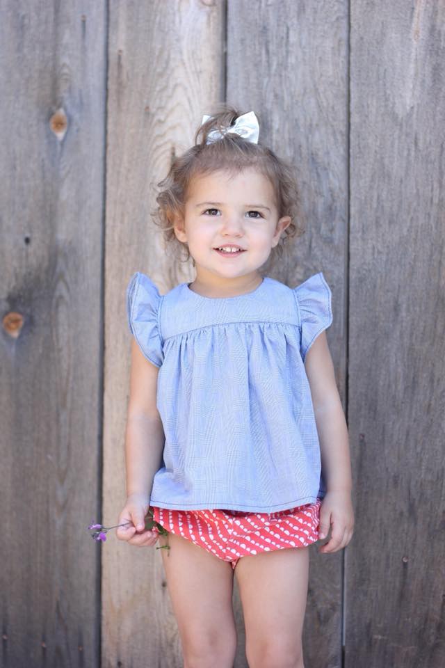 Stella Baby Dress, Top & Romper