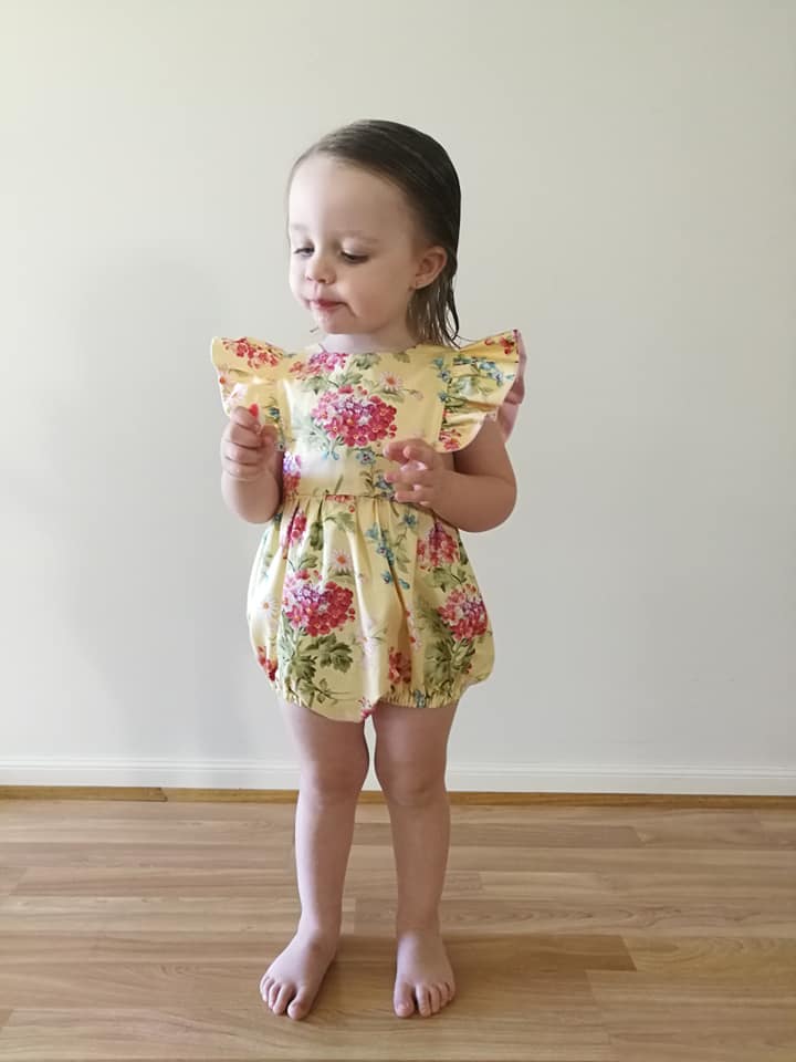 Polly Baby Pinafore & Romper