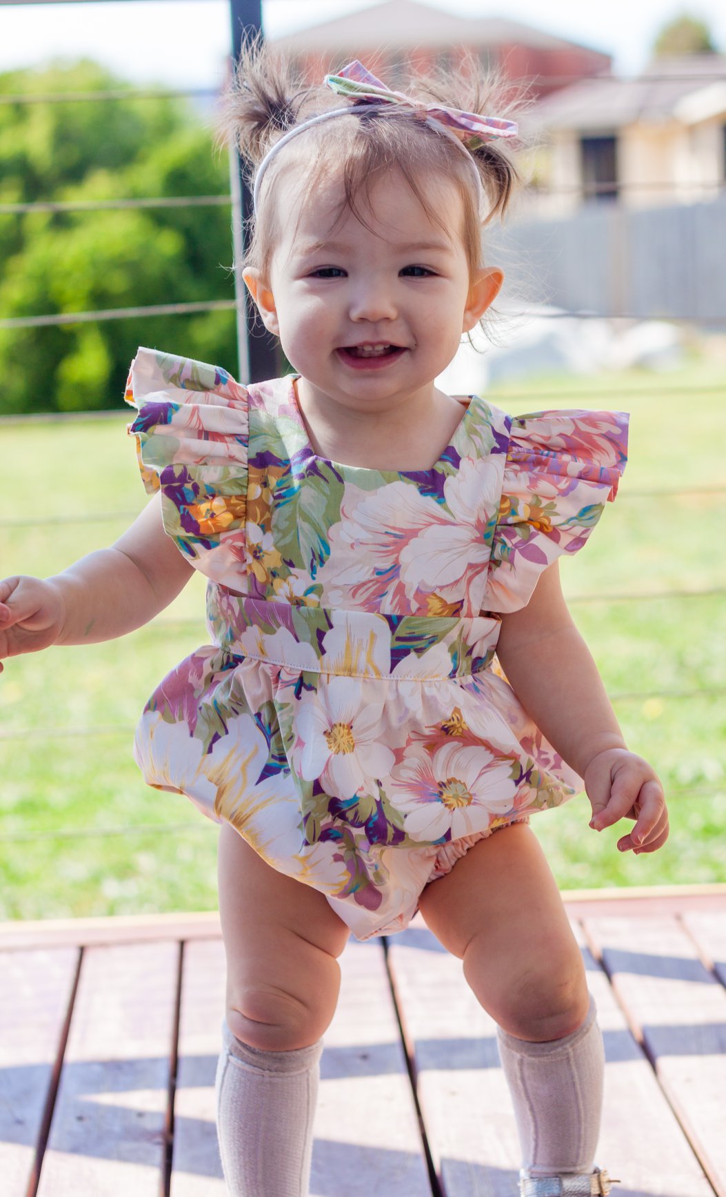 Polly Baby Pinafore & Romper
