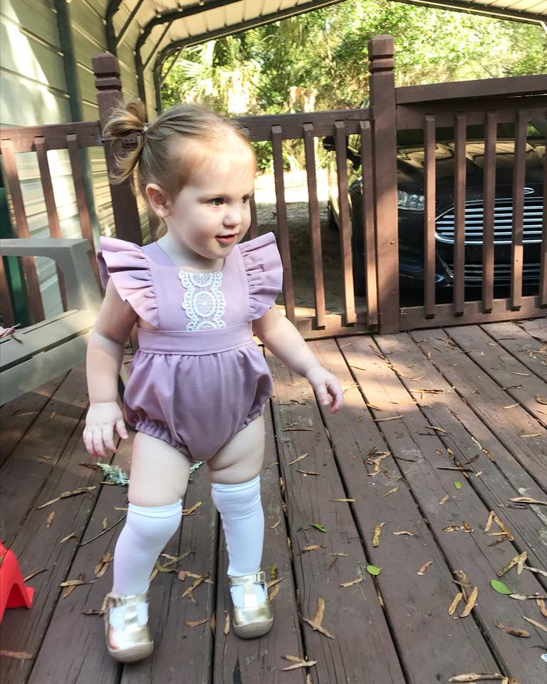 Polly Baby Pinafore & Romper