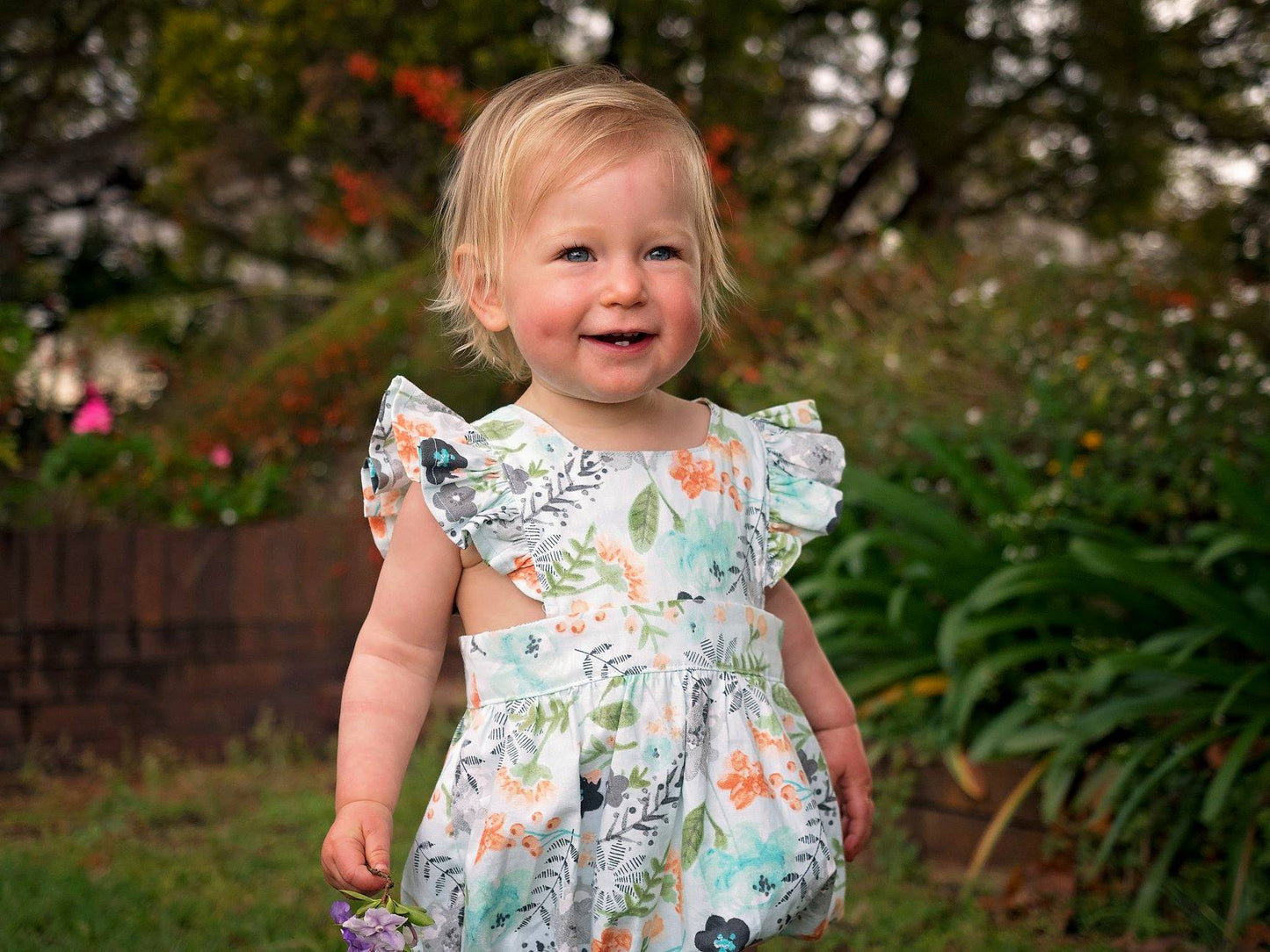 Polly Baby Pinafore & Romper