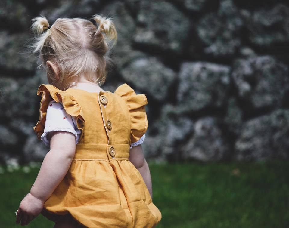 Polly Baby Pinafore & Romper