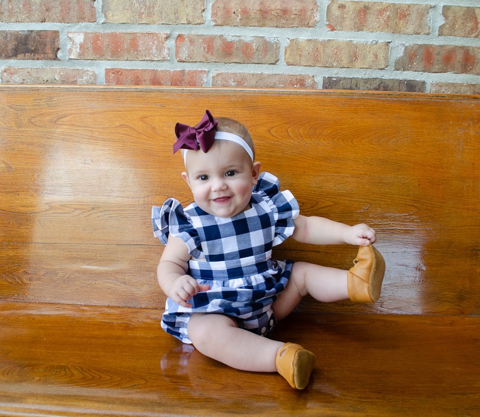 Polly Baby Pinafore & Romper