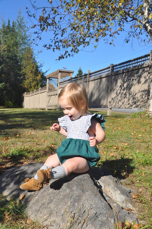 Polly Baby Pinafore & Romper