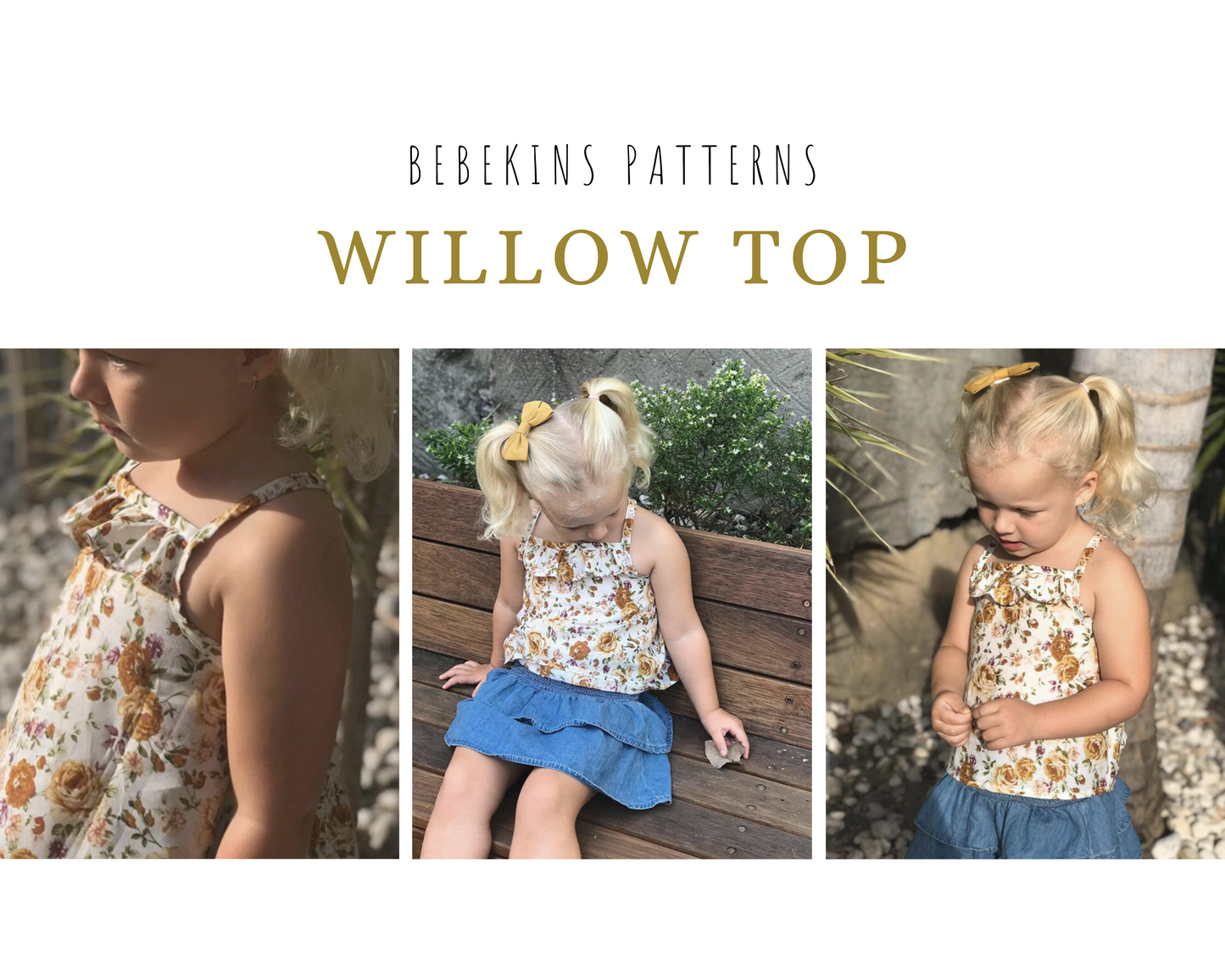 Willow Baby Dress, Top & Romper