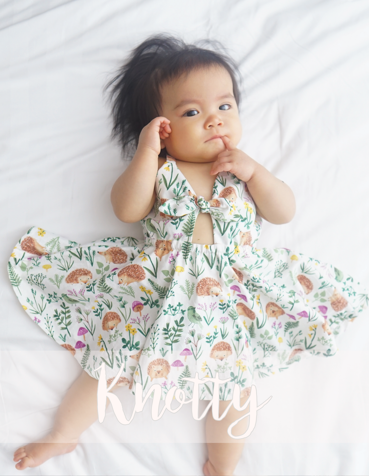 Knotty Dress - 6-12months