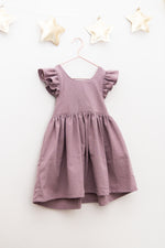 Load image into Gallery viewer, Mauve Pinafore
