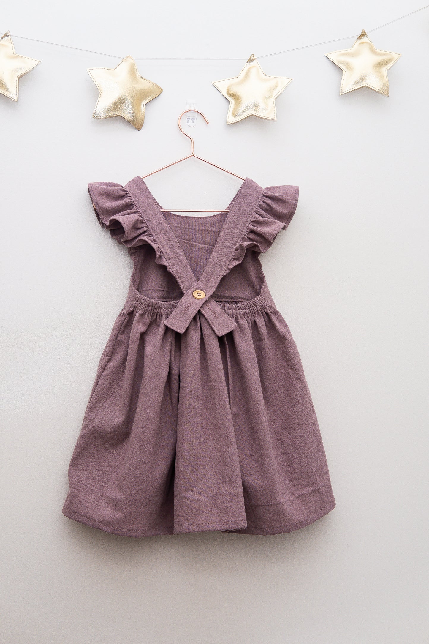 Mauve Pinafore