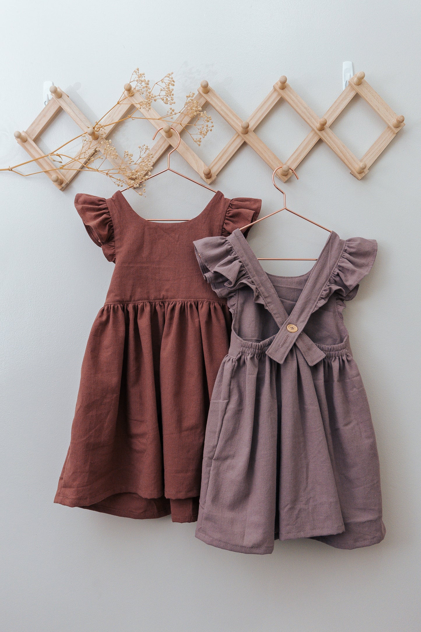 Mauve Pinafore