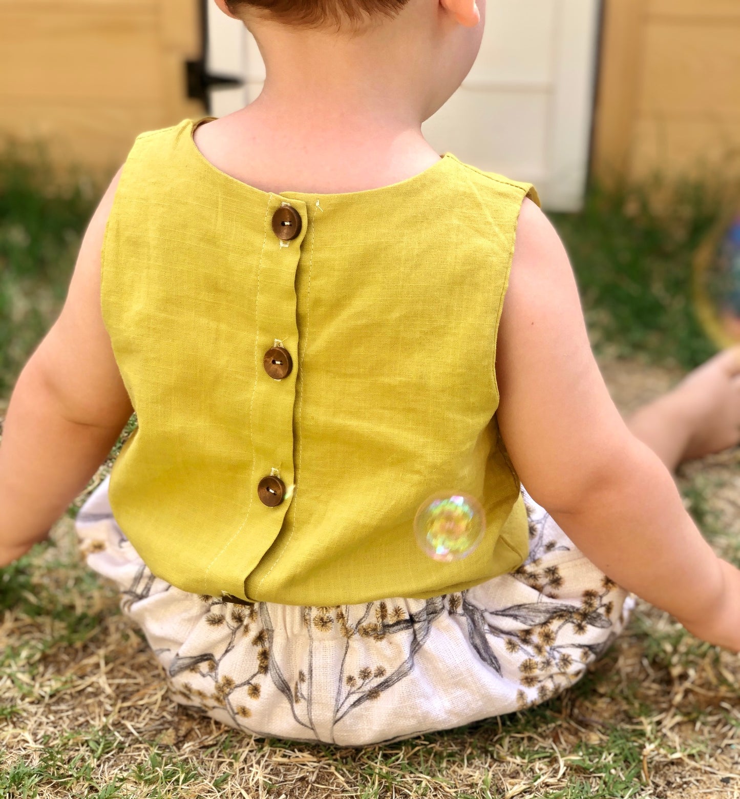 Millie Baby Dress, Top & Romper