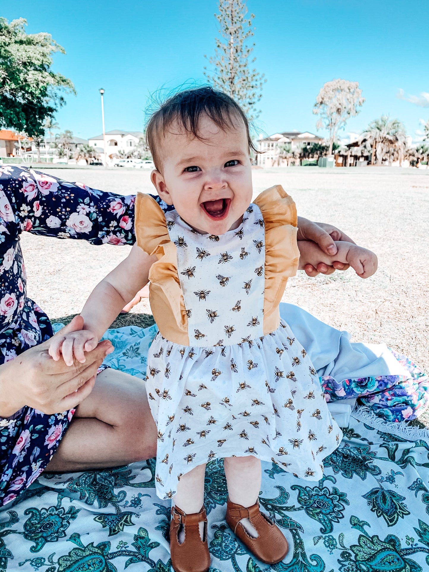 Robyn Baby Dress, Top & Romper