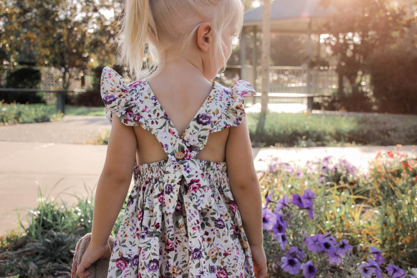 Mauve Pinafore
